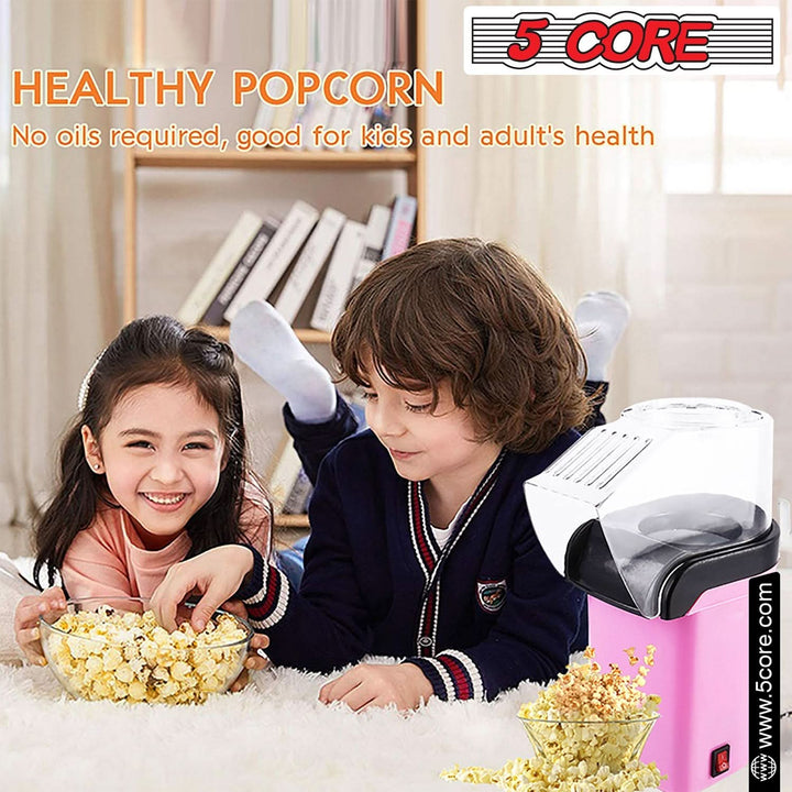 5Core Popcorn Machine 16 Cup Hot Air Popper Mini Portable Electric Pop