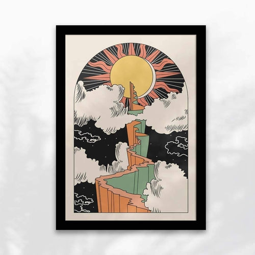 Path to the Sun Art Print