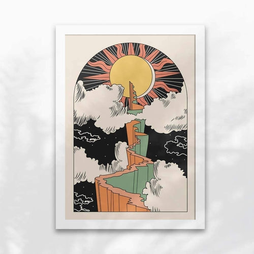 Path to the Sun Art Print