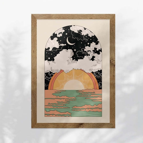 The Sun Will Rise Art Print