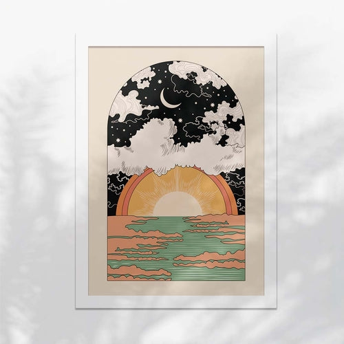 The Sun Will Rise Art Print