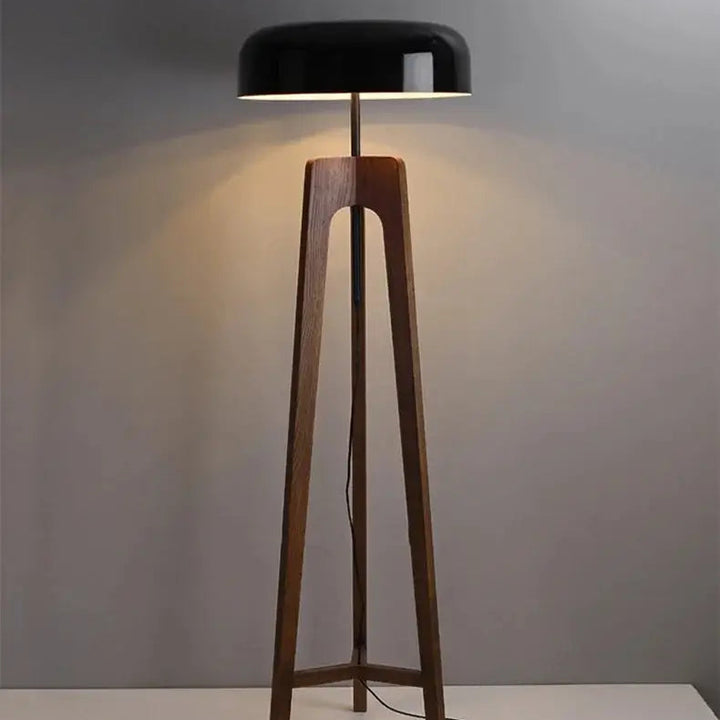 Towa Solid Wood Floor Lamp Vintage