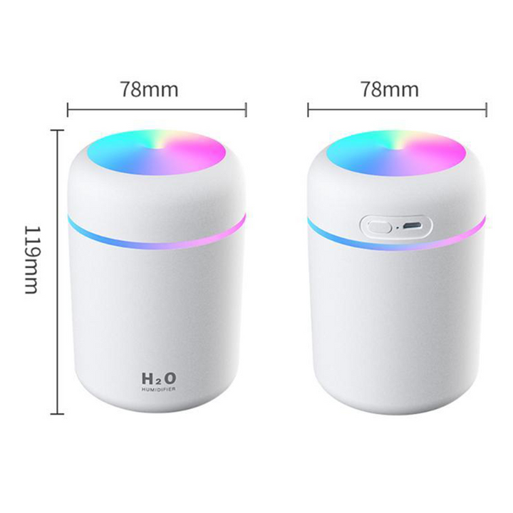 Portable Air Humidifier Aroma Essential Oil Diffuser for Car Home