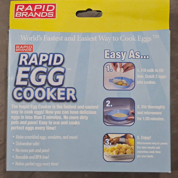 Cook Perfect Eggs Every Time with the Rapid Egg Cooker Bowl