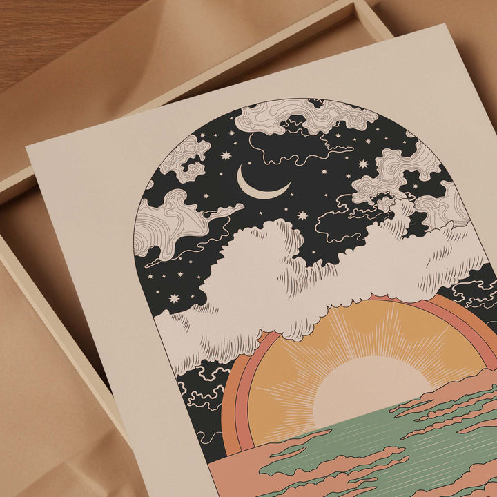 The Sun Will Rise Art Print